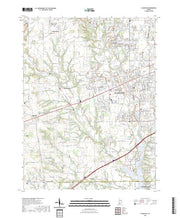 US Topo 7.5-minute map for Plainfield IN