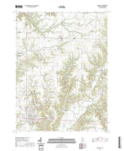 US Topo 7.5-minute map for Rockville IN