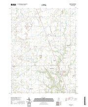 US Topo 7.5-minute map for Rosston IN