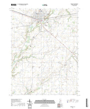 US Topo 7.5-minute map for Rushville IN