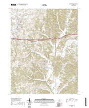 US Topo 7.5-minute map for Saint Meinrad IN