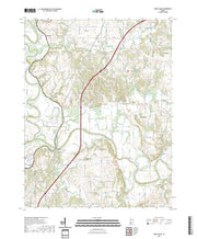 US Topo 7.5-minute map for Sandy Hook IN