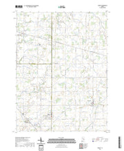 US Topo 7.5-minute map for Shirley IN