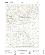 US Topo 7.5-minute map for South Whitley East IN