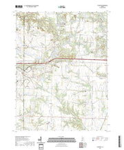 US Topo 7.5-minute map for Staunton IN