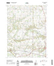 US Topo 7.5-minute map for Twelve Mile IN