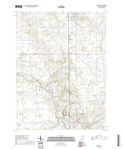 US Topo 7.5-minute map for Uniondale IN