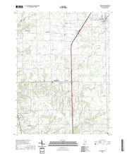 US Topo 7.5-minute map for Van Buren IN