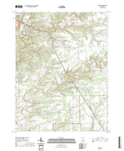 US Topo 7.5-minute map for Vernon IN