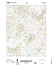 US Topo 7.5-minute map for Wadesville IN