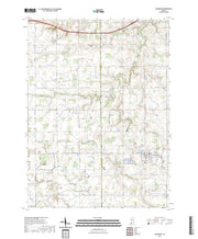 US Topo 7.5-minute map for Wakarusa IN