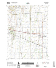 US Topo 7.5-minute map for Wanatah IN