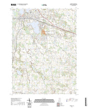 US Topo 7.5-minute map for Warsaw IN