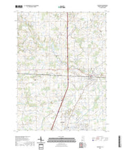 US Topo 7.5-minute map for Waterloo IN