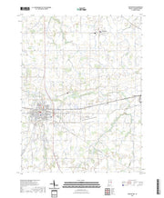 US Topo 7.5-minute map for Winchester IN