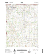 US Topo 7.5-minute map for Wyatt IN