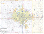 Wichita Metro Area Wall Map