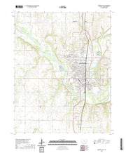 US Topo 7.5-minute map for Arkansas City KS