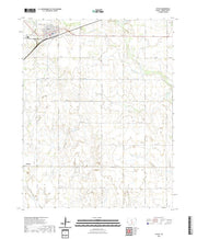 US Topo 7.5-minute map for Attica KS