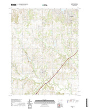 US Topo 7.5-minute map for Auburn KS