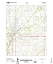 US Topo 7.5-minute map for Augusta KS