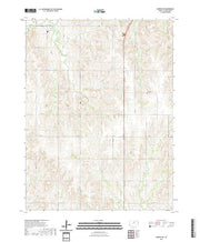 US Topo 7.5-minute map for Aurora NW KS