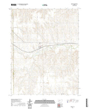 US Topo 7.5-minute map for Beeler KS