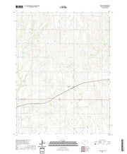 US Topo 7.5-minute map for Bellaire KS