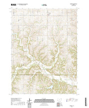 US Topo 7.5-minute map for Bendena KS