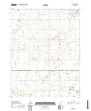 US Topo 7.5-minute map for Bentley KS