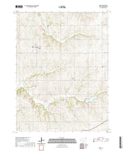 US Topo 7.5-minute map for Bern KS