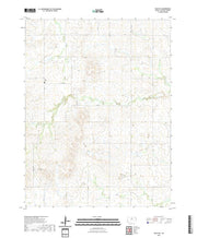 US Topo 7.5-minute map for Blue Hill KS