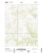 US Topo 7.5-minute map for Blue Mound KS