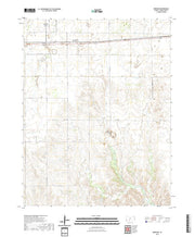 US Topo 7.5-minute map for Brenham KS