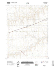 US Topo 7.5-minute map for Breton KS