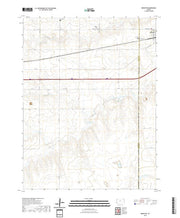 US Topo 7.5-minute map for Brewster KS