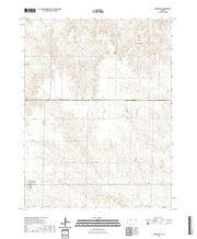 US Topo 7.5-minute map for Brownell KS