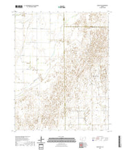 US Topo 7.5-minute map for Bucklin NE KS