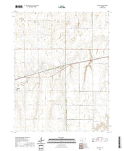 US Topo 7.5-minute map for Bucklin SE KS