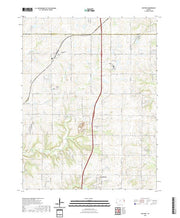 US Topo 7.5-minute map for Bucyrus KS