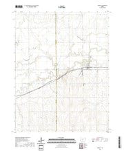 US Topo 7.5-minute map for Burdett KS