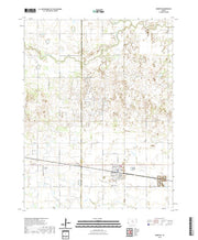 US Topo 7.5-minute map for Burrton KS