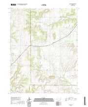 US Topo 7.5-minute map for Buxton KS