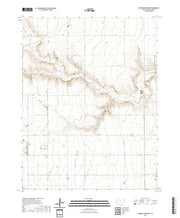 US Topo 7.5-minute map for Carwood Cemetery KS