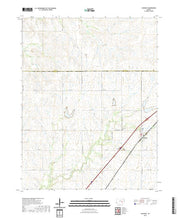 US Topo 7.5-minute map for Cassoday KS