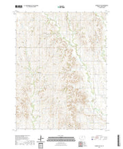 US Topo 7.5-minute map for Cawker City NW KS