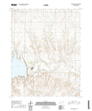 US Topo 7.5-minute map for Cedar Bluff Dam KS