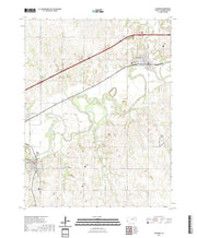 US Topo 7.5-minute map for Chapman KS