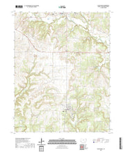 US Topo 7.5-minute map for Chautauqua KS