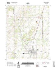 US Topo 7.5-minute map for Cherryvale KS